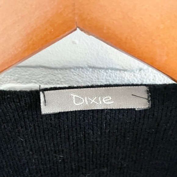 Dixie Knit Blazer Y2K vibe Italian Designer Wool Polyamid Black Single button M - Picture 3 of 10